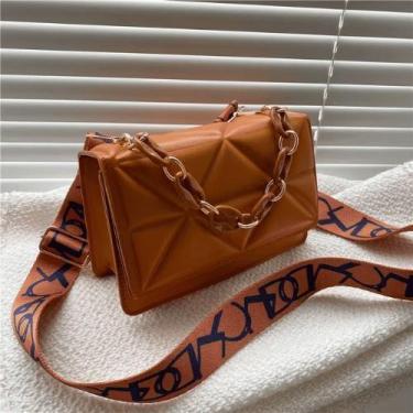 Imagem de Bolsa Feminino de Luxo Casual - DW LUXE COLLECTION, Marrom