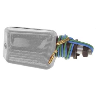 Imagem de Pisca mini (carcaça preto) pro tork esportivo universal, CRISTAL, Únic