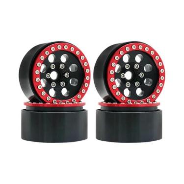 Imagem de Carro RC Crawler Escala 1/10 Com Roda De Metal Beadlock De 1,9 Polegad