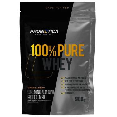 Imagem de 100% Pure Whey Refil (900g) Probiótica