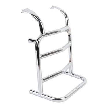 Imagem de Plataforma de Suporte de Bagagem Frontal, Motocicleta Bagagem Dianteira Rack de Rack Inquebrável Tubo de Aço de Carbono à Prova de Ferrugem High Longevity para G350 2023-2025 (Prata)