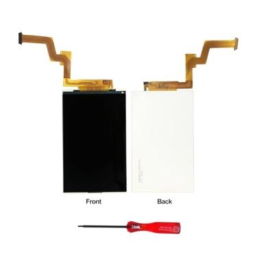 Imagem de Lenboes Upper LCD Screen Top Display Replacement with Opening Tool for Nintendo New 2DS XL LL Gamepad Top LCD Display