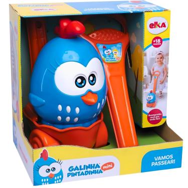Imagem de Brinquedo Infantil Vamos Passear Galinha Pintadinha Elka