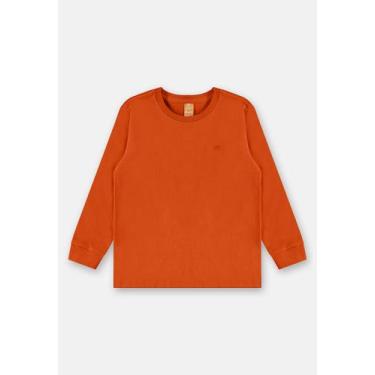 Imagem de Camiseta Manga Longa para Menino Up Baby, Laranja, 1