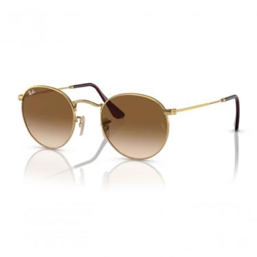 Imagem de Óculos De Sol Feminino Ray-ban Round Metal Rb3447 001-51 50