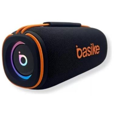 Imagem de Caixa De Som Bluetooth RGB Estéreo Portátil Basike 60w Preto