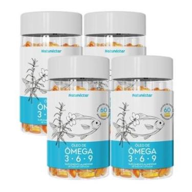 Imagem de Kit Óleo De Ômega 3-6-9 Natunectar - 4 Unid (240 Cápsulas)-Unissex