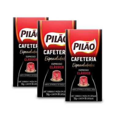 Imagem de 30 Cápsulas Café Pilão Nespresso Clássico Especialidades