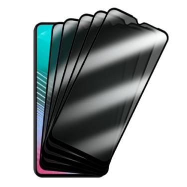Imagem de Película de Privacidade em Vidro Temperado 9H para Samsung Galaxy M54, Anti-Spy, 5 Unidades