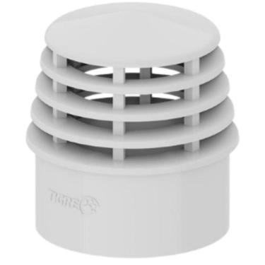 Imagem de Terminal De Ventilação Alivia Pressão Gases Esgoto Anti-Mal Cheiro PVC