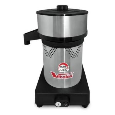 Imagem de Espremedor Extrator De Laranja Profissional Industrial Inox 1/2cv Alta