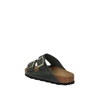 Imagem de Birkenstock Sandália feminina Arizona-Oiled Leather, Tomilho, 9-9.5 Narrow