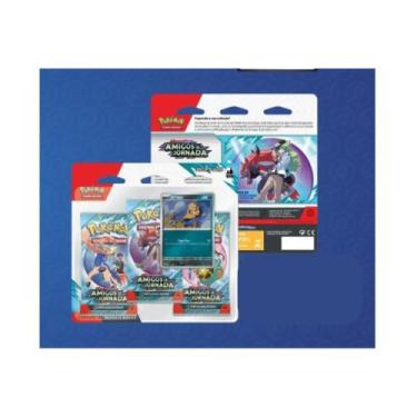 Imagem de Pokemon EV9 Blister Triplo Amigos de Jornada - Copag
