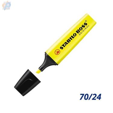 Imagem de Caneta Stabilo Marca Texto Boss, MARCA TEXTO BOSS - 70/24 - AMARELO