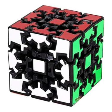 Imagem de Cubo Mágico 3x3 Gear Engrenagem Inteligente Quebra-Cabeça Antiestresse