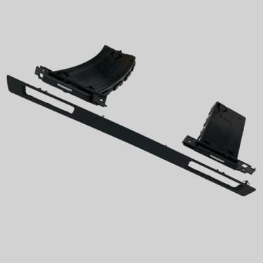 Imagem de Conjunto de 3 peças de porta-copos de carro, acabamento para mergulhadores, lado do passageiro, retrátil 51459173469 para BMW E90 E92 E93 E93 323i 325i 328i 330i 330i 335i Copilot Cup Holder Painel de