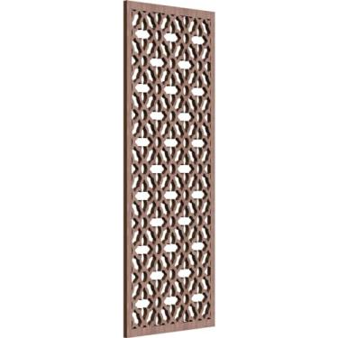 Imagem de Ekena Millwork WALW10X25X0250MADWA Madison Painéis decorativos de parede de madeira Fretwork, 24 3/20.3 cm L x 61 cm A, nogueira