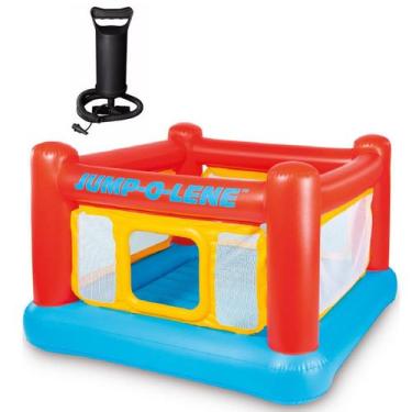 Imagem de Pula Pula Inflável infantil Playhouse Jump O Lene  Bomba ar - Intex, V