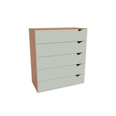 Imagem de Cômoda De Quarto Porto C- 5 Gavetas Freijo-verde - Politorno