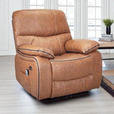 Imagem de Poltrona Do Papai Reclinável Elétrica E Massagem Com Entrada USB mater