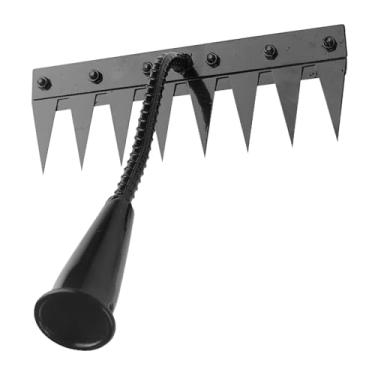 Imagem de MotiveTech Ancinho de Alta Resistência para Tarefas de Capina E Cuidados com O Gramado, 8 Dentes, Tamanho real