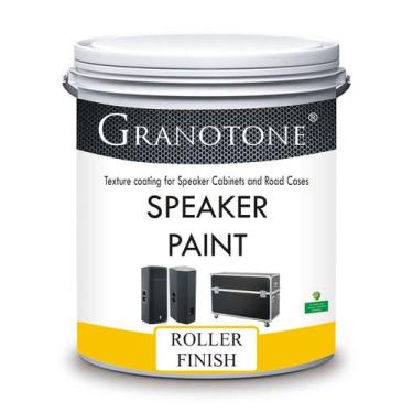 Imagem de Pintura de alto-falante GRANOTONE Granotone Roller Black 1L à base de 