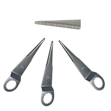 Imagem de WILIN Lâmina De Corte A Frio 90 Mm 3,55" Com Dentes Para Remoção Pneumática Para-Brisas, Ferramentas Oscilantes, Peças Portas Carro, Cortador Vedação Janelas, 3