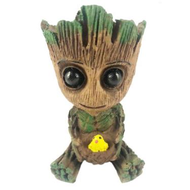 Imagem de Baby Groot Vasinho 10cm Cactos E Suculentas Porta Objetos - Gama