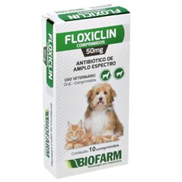 Imagem de FLOXICLIN 50 MG - Cachorro e Gato - Biofarm