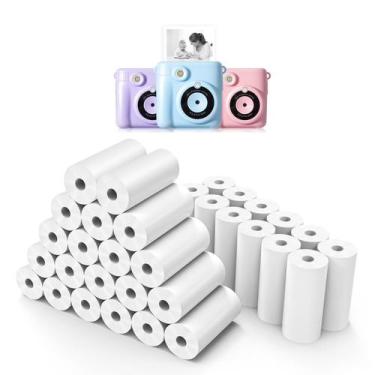 Imagem de Rolos de papel de impressão instantânea Hikkon para crianças Câmera in