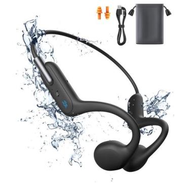 Imagem de Fones de ouvido de condução óssea Rumatas Wireless Bluetooth 5.3