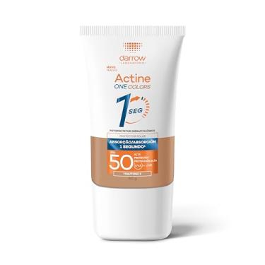 Imagem de Darrow Actine One Protetor Solar Dermatológico Facial FPS 50 Tom 2 Médio com Ácido Hialurônico Biomimético que Hidrata, Controla a Oleosidade por 12h, Tem Textura Ultraleve, Acabamento natural e Absorção em 1 segundo, 40g
