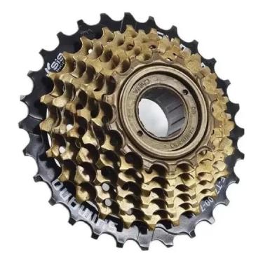 Imagem de 2X Catraca Bicicleta Shimano Tourney Tz500 Roda Livre 7 Velo