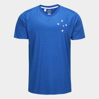 Imagem de Camisa Cruzeiro Celestial Masculina - Braziline, Azul, M