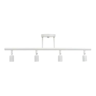 Imagem de Luminária Spot Plafon Trilho Led 4Xe27 Escritório Branco