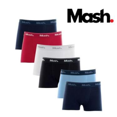 Imagem de Kit 4 Cueca Boxer Infantil Mash Algodão kids Box Original NF, Sortido,