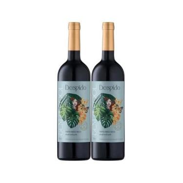 Imagem de Combo de Vinhos Sem Álcool Tinto Meio Seco Bordô Despido - 750mL - Nac