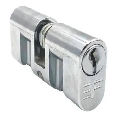 Imagem de 2X Cilindro Miolo Para Fechadura Haga Berlin Cromado  Fino 