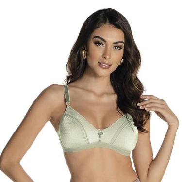 Imagem de Sutiã Sustentação Microfibra DeMillus 61486, 48, Pérola