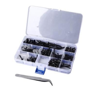 Imagem de Zhjvihx Kit de Parafuso de Reparo de Guitarra, Portátil Metal Multifuncional Sturdy Universal Guitar para Parafusos Com Pinças para Reparo (Preto)