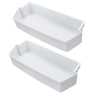 Imagem de 2 pacotes de prateleira de porta de geladeira adequado para Whirlpool ED5VHGXMB10 ED5VHGXML10 ED5VHGXMB11 ED5GTGXNQ00 ED2GHGXMQ00 ED0GTQXMQ00 ED25PEXHW00 ED5GTNXMQ00 ED5JHEXTS00