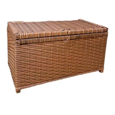 Imagem de Baú Cesta Caixa Organizadora de Fibra Sintética 70x40x40