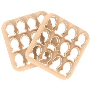 Imagem de ZLHETWT 2 peças cortador de biscoito de peixe molde cortador de fondant multiuso bonito moldes de biscoito de peixe reutilizáveis moldes em forma de peixe para assar calda de biscoito 10,16 x 9,5 cm