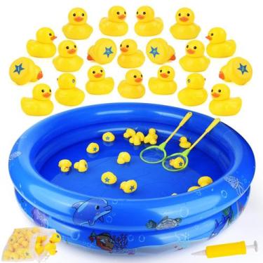Imagem de Brinquedos de jogo Duck Matching FIVEDAOGANG com 20 patos de plástico