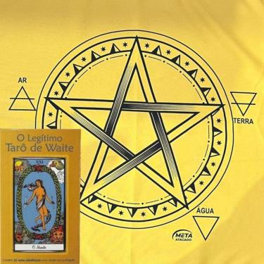 Imagem de Kit O Taro Waite 22 Cartas Plastificado + Toalha