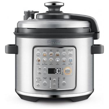 Imagem de Panela de Pressão Breville Fast Slow Go BPR680BSS, Aço Inoxidável Escovado