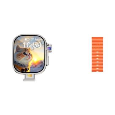 Imagem de Smartwatch Android 4G 5G LTE S10 Ultra Com Câmera Rotativa 128GB WiFi 