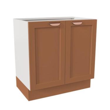 Imagem de Balcão 2 Portas 80cm sem Tampo Arizona CabeCasa MadeiraOriginals - Cab