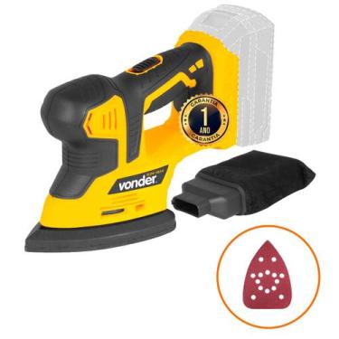 Imagem de Lixadeira Delta Vonder 140x93mm Sem Bateria e Carregador Linha Interca