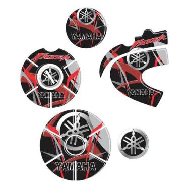 Imagem de Adesivo Protetor Tank Pad Resinado 250 Compatível com Moto - Cromo Sig